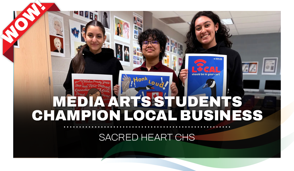 Sacred Heart Media Arts Students Champion Local Business